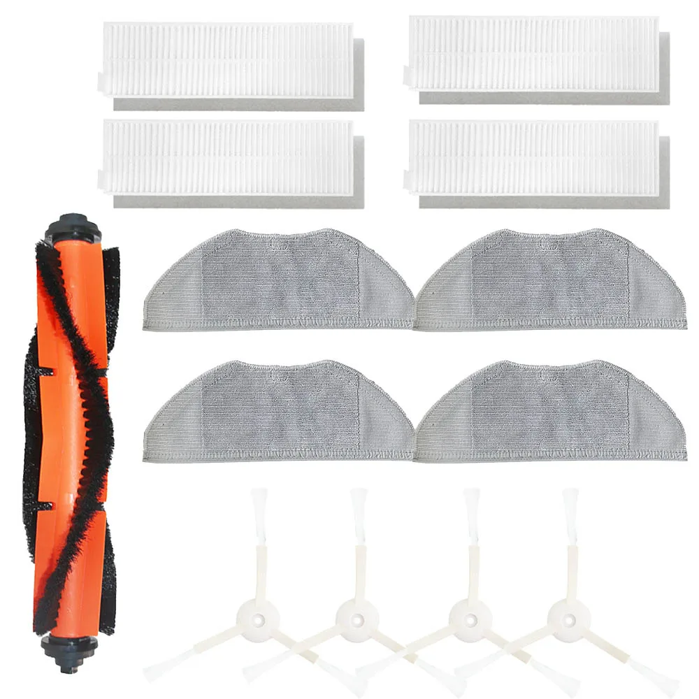 Ensemble de pièces de rechange pour aspirateur Xiaomi Mijia G1 MJSTG1, brosse principale, brosse latérale, filtre, torchon