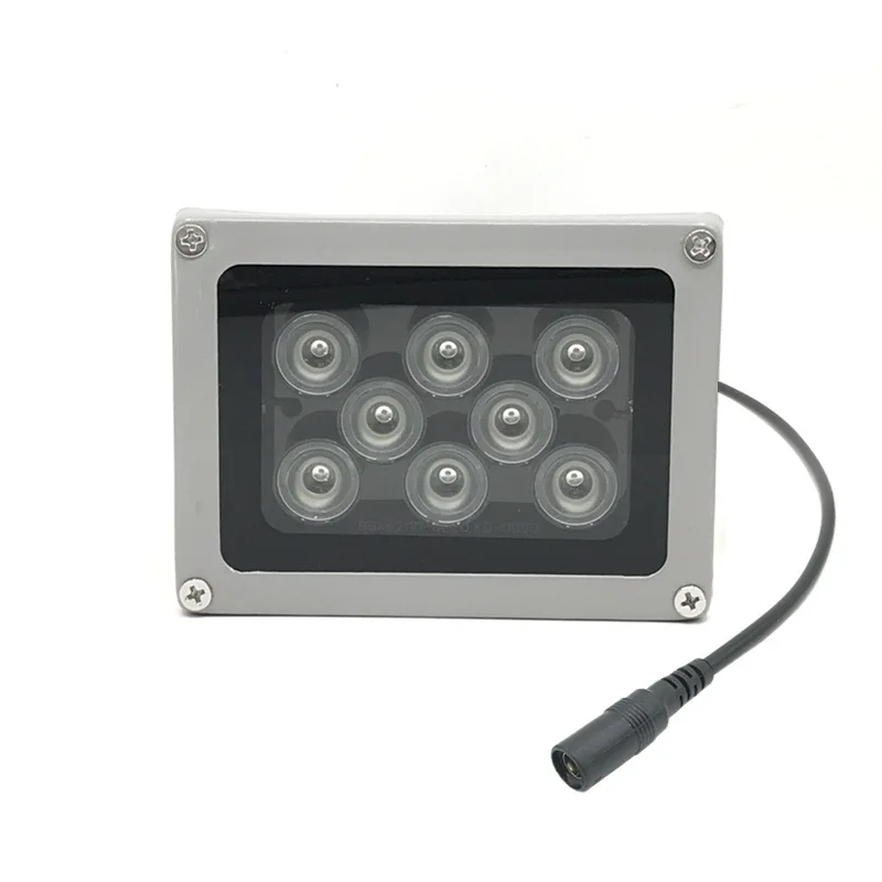 Small Monitoring Led Night Vision Fill Light Infrared Light 16w Night Vision Infrared LED Fill Light Waterproof DC12V