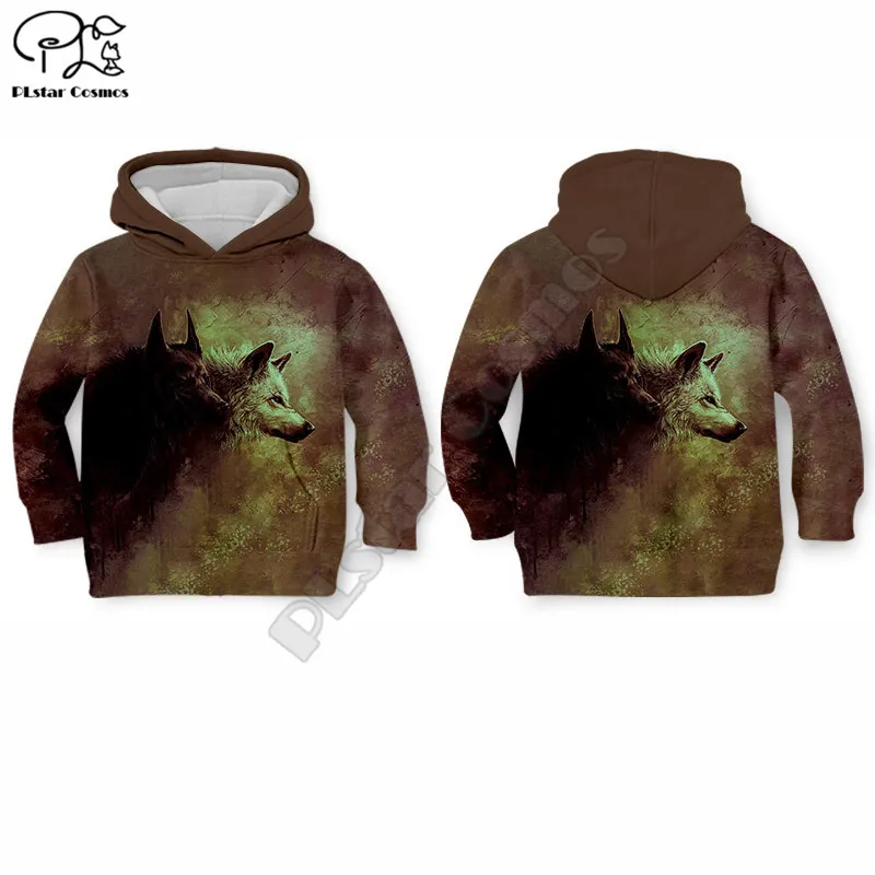 

PLstar Cosmos Wolf boy for girl Hoodie Dragon Ball3D Printed Casual Hoodies Sweatshirt Cartoon cute style dropship