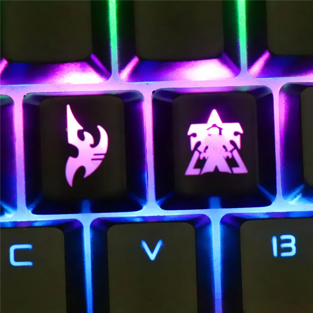 CS GO Gaming Keycaps Custom ABS Backlit Keycap For World Of Warcraft DOTA Gaming Key Caps For Mechanical Keyboard Key Cap