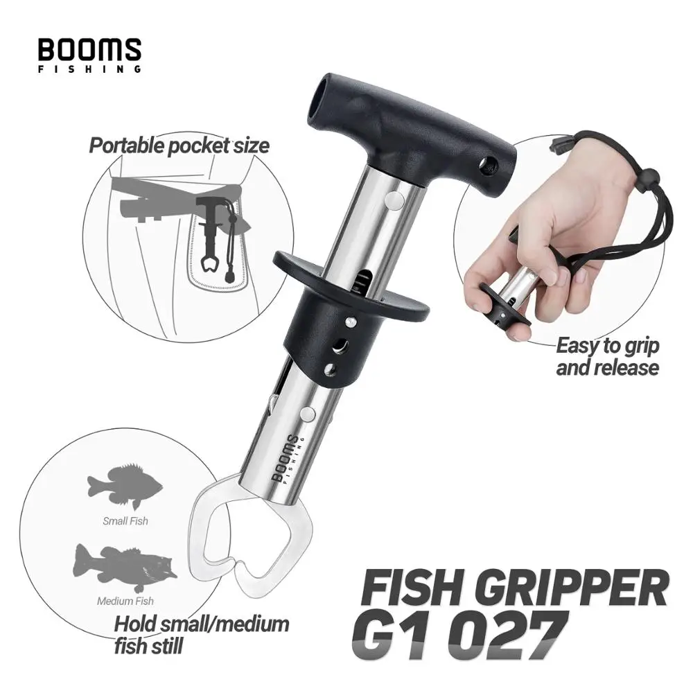 Boom Fishing H1027 pinze da pesca pinza per pesce Set di attrezzi da pesca multifunzione in acciaio inossidabile taglierine per trecce rimozione gancio