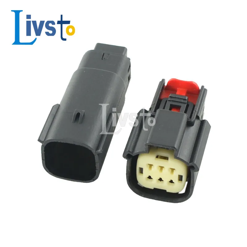 5 Sets 6 Pin 1.5 Mm Molex Female Male Waterproof Automotive Wire Connector Auto Plug For Ford Mondeo 33482-0601 33472-0601