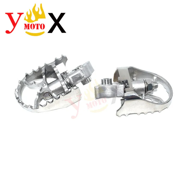 Sửa Đổi Xe Máy Chống Trơn Trượt Trước Người Lái Xe Footpeg Để Chân Bàn Đạp Cho Xe BMW F650GS G650GS F700GS F750GS F800GS F850GS R1200GS