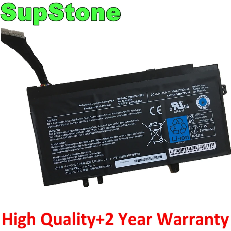 

Новинка, Аккумулятор для ноутбука SupStone PA5073U-1BRS PABAS267 для Toshiba Satellite U920 U920T U925T U920T/028 00E 01Y 01Q U925T-S2301 S2100