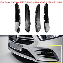 Car Styling For Mercedes Benz A Class W177 AMG Hatchback A180 A200 A220 A250 A35 Front Rear Bumper Canard Splitter Spoilers Lip