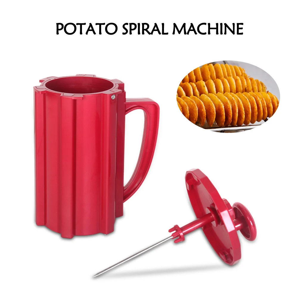 MIẾNG DÁN CƯỜNG LỰC ITOP Xoắn Khoai Tây Xoắn Ốc Cắt Nhựa ABS Thương Mại Bằng Tay Tonardo Khoai Tây Cắt Lát Cà Rốt Cắt