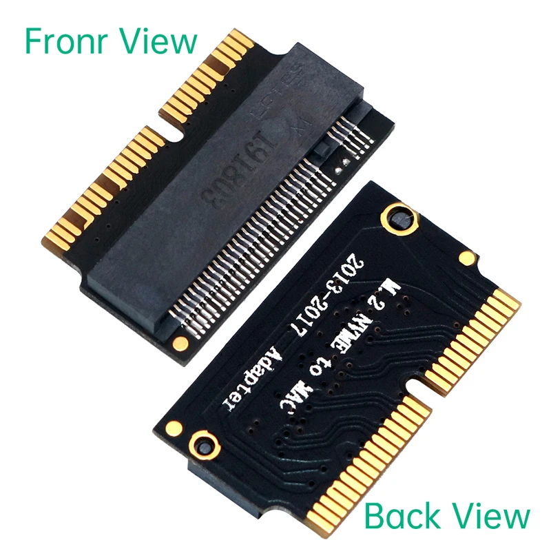 Macbook SSD อะแดปเตอร์ M.2 NVMe PCI-E M2 NGFF SSD Converter Card สำหรับ Apple Macbook 2013 2014 2015 2016 2017 A1465 a1466 A1502 A1398
