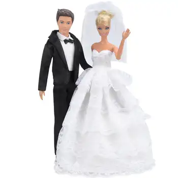 12 best sales Barbie-Hochzeitskleid - №5
