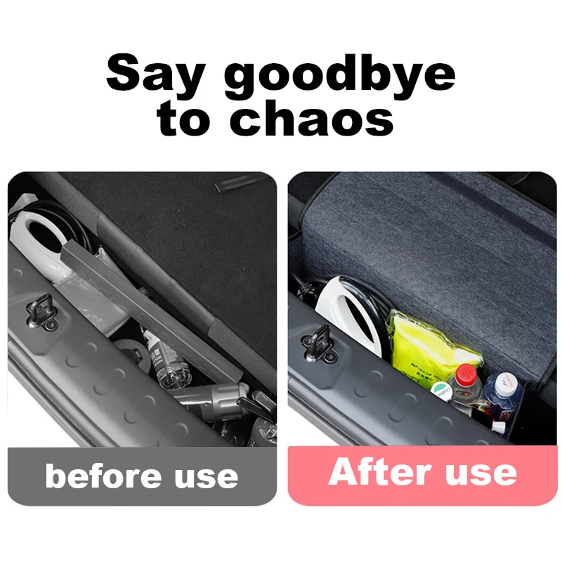 Car Organizer Bag Car Storage Organizer Multipurpose Car Trunk Organizer Car Storage Box Large Capacity Folding Storage Bag image 4