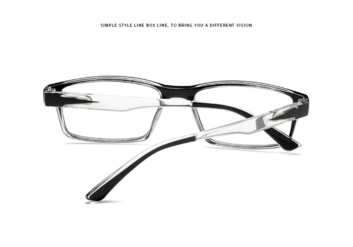 0 -0,5 -0,75 bis -6,0 blaues Licht blockierende quadratische Brillen mit Grad TR90 Myopie photochrome Brillen Damen Herren – Detail 7