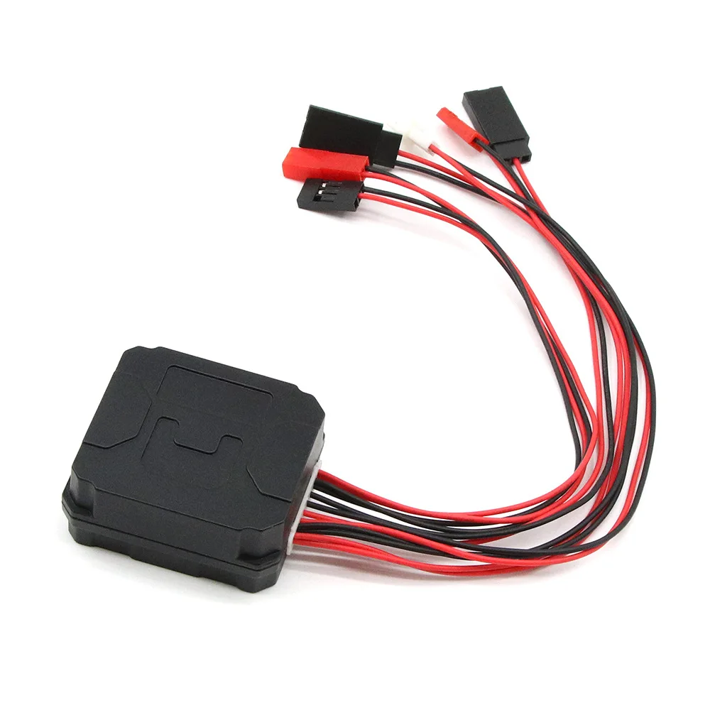 6-7.2V 4-Channel Wireless Electric Winch Remote Controller Light Group Switch With Range 20m For RC 1:10 TRX-4 SCX10 D90