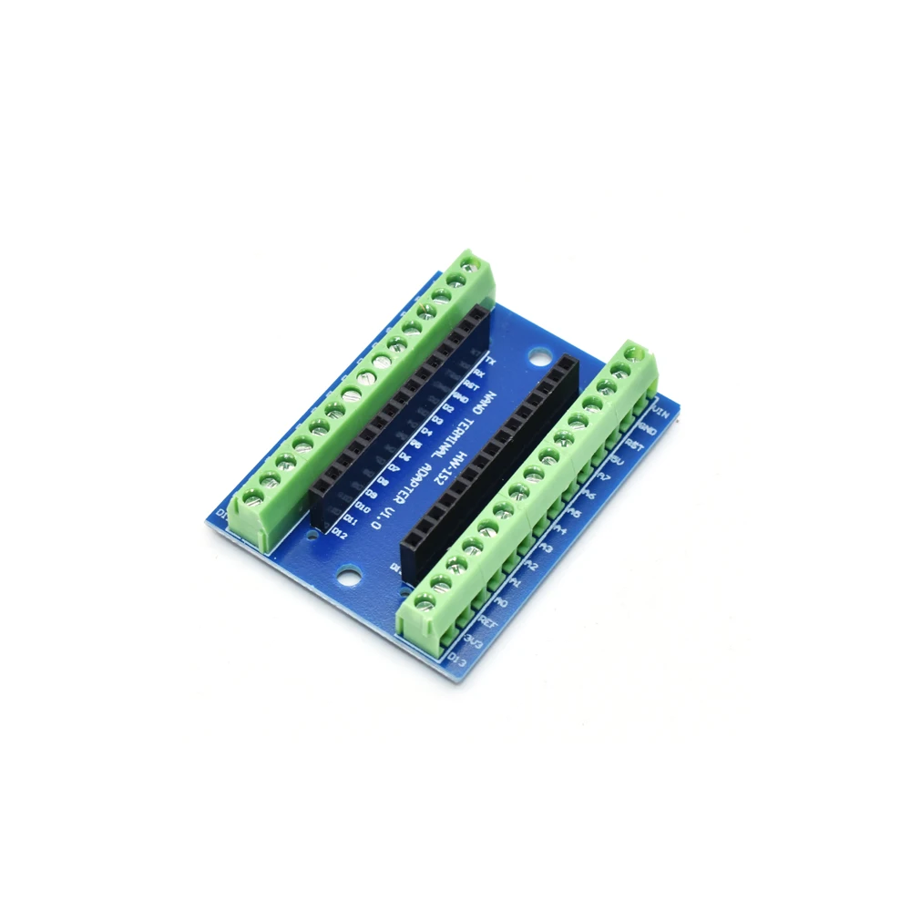 WAVGAT Standard Terminal Adapter Board For Arduino Nano 3.0 V3.0 AVR ATMEGA328P ATMEGA328P-AU Module Expansion Shiled Module