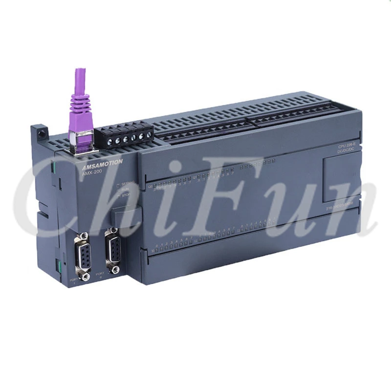 PLC CPU224XP with Ethernet Port Replce 214-3BD23/3AD23 24DI 10DO 2AI/1A PLC Relay Transistor Type