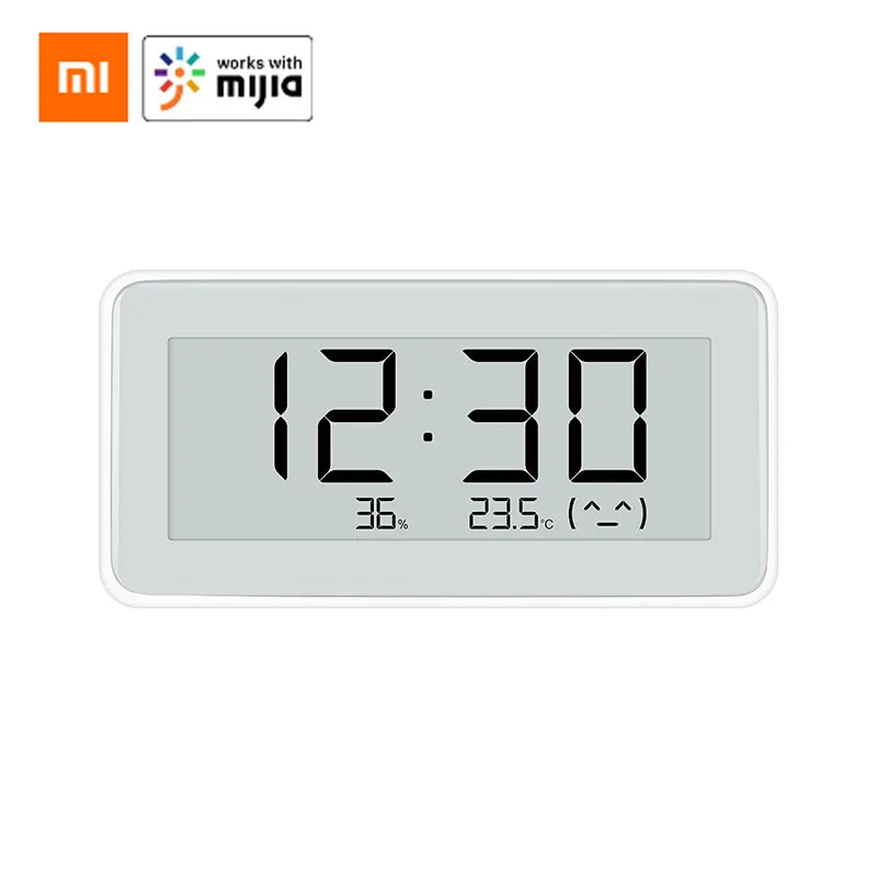 Xiaomi Mijia Electronic Thermometer and Hygrometer Pro BT4.0 Wireless Smart Electronic Clock LCD Temperature Measurement Tool