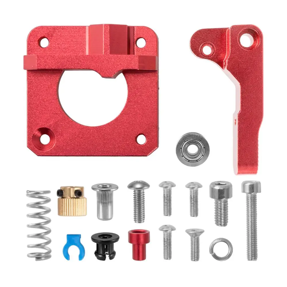 Kit vermelho da extrusora do metal da impressora de creality 3d para Ender-3/Ender-3 pro/Ender-5/CR-10 peças de alumínio da impressora 3d para o filamento de 1.75mm