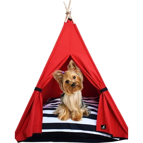 Kangaroo Shopping Red Cat Dog Tent Minderli 50 X50 cm