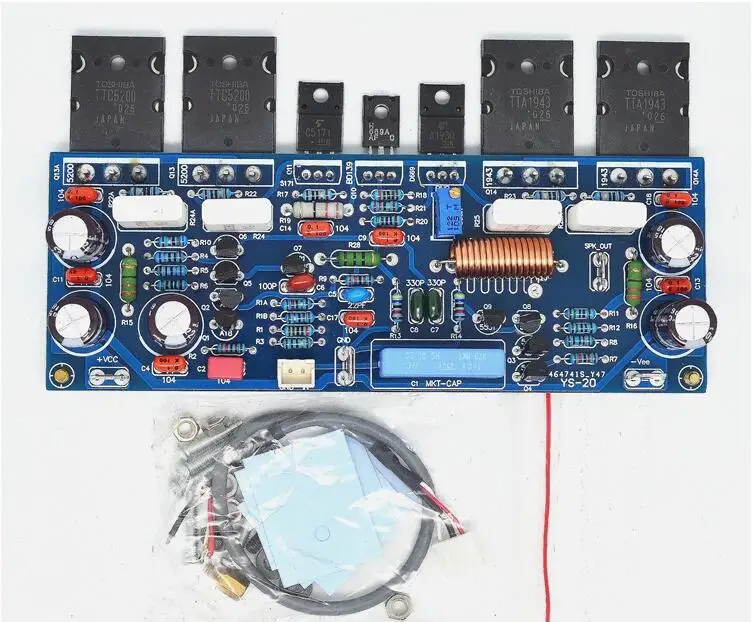 

L20 hifi high-power amplifier board Beyond 1969 3886 Adjustable class A and class AB Post amplifier