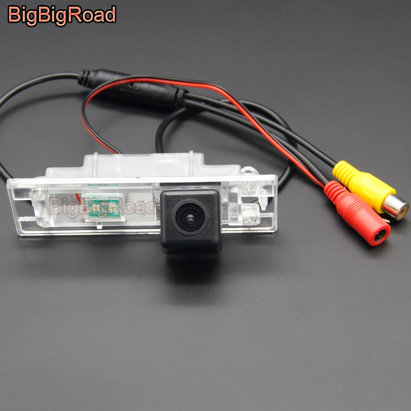 BigBigRoad For BMW Mini Couper Countryman 1 Series 120i E81 E87 135i 640i  Vehicle Wireless Rear View Camera HD Color Image