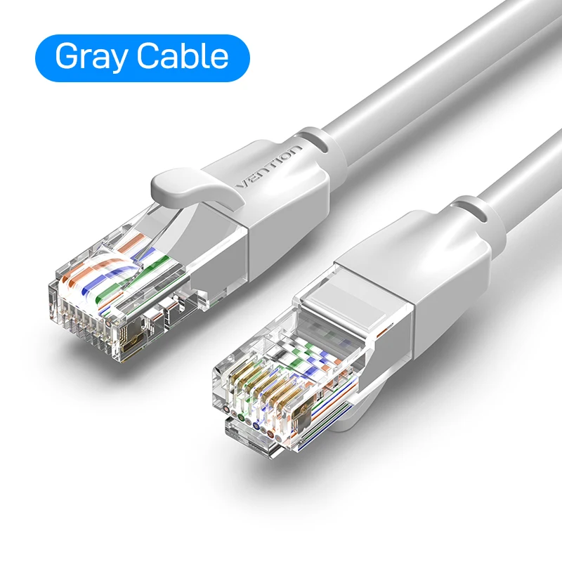 Vention Color Ethernet-Kabel Cat 6 Netzwerkkabel 4 Twisted Pair Patchkabel RJ45 Internet UTP Cat6 Lan-Kabel für Laptop-Router