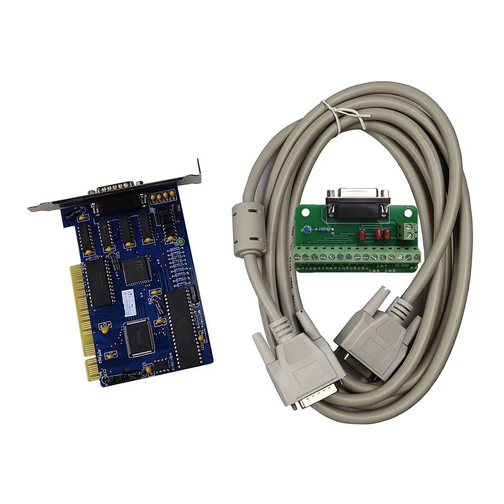 Hot! 3 Trục NC Phòng Thu PCI Chuyển Động Card Ncstudio Điều Khiển Bộ Thẻ Cho CNC Router Khắc Máy