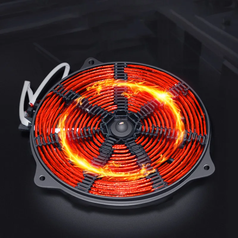 Cocina de inducción electromagnética de alta potencia, 8000W, comercial, resistente al agua