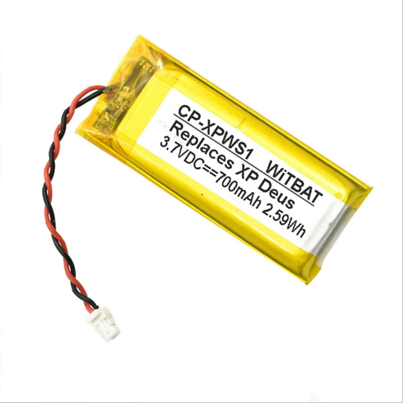 700 mAh Battery for Metal Detector XP Deus WS1 WS2 WS3  WS4 WS5 Metal Detector