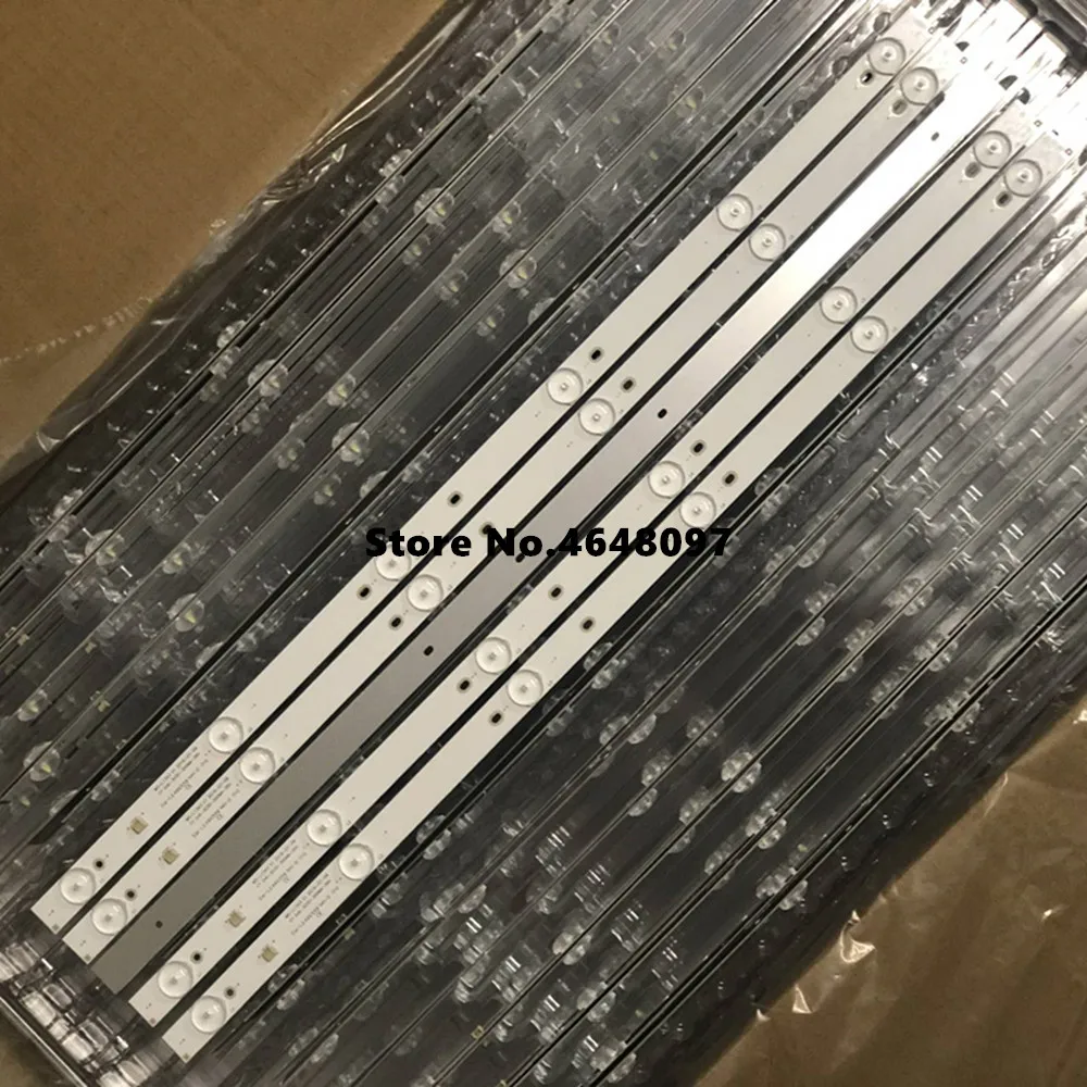 2pcs/lot 580mm LED Backlight strip 6 lamps For Tv JL.D32061330-081AS-M FZD-03 E348124 HM 32v input MS-L1343 L2202 L1074