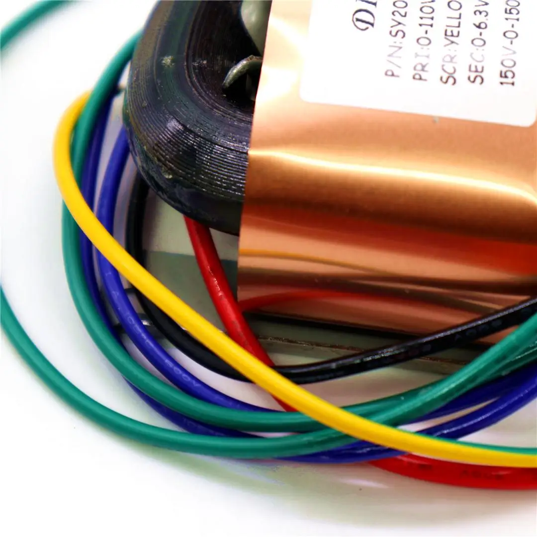 Трансформаторный выход R-типа, 30 Вт, переменный ток 150 В-0-150 В/60 мА 0-6,3 В/2 А для лампового предусилителя 12AX7/6N3/6N4, плата усилителя catena