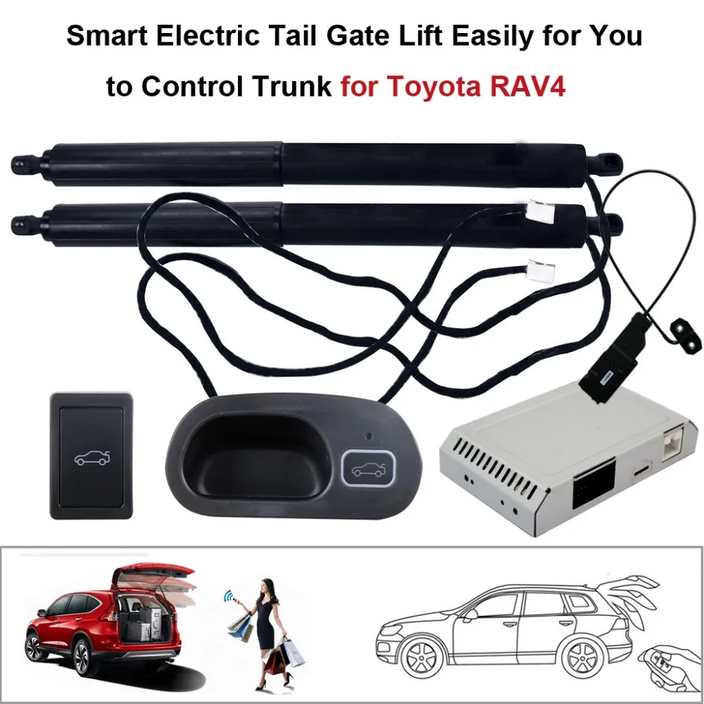 Smart Auto Electric Tail Gate Lift for Toyota RAV4 RAV-4 Control Set Height Avoid Pinch With Latch function