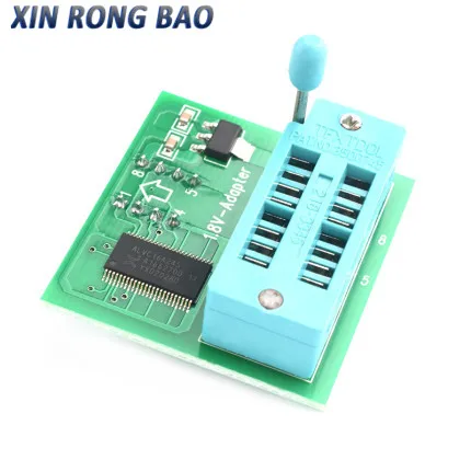 

Hot selling 1.8V adapter For motherboard 1.8V SPI Flash SOP8 DIP8 W25 MX25 use on programmers TL866CS TL866A