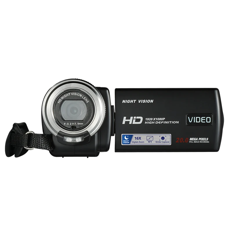 hot selling 20mp photographing 3.0MP CMOS professional video camera DIS HDMI interface hdv camcorder with remote control