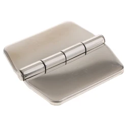 316 Stainless Steel Door Hinge with Cover Boat Door Hatch Compartment Hinge