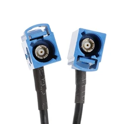 1 PC 50cm RG174 Pigtail Cable Fakra C Male Plug To 2 x Fakra C Female Splitter Combined Cable