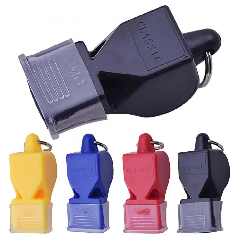 Referee Coaches Plastic Loud Sound Whistle ABS Outdoor Survival Whistle Football Basketball Sports Training Whistle Match Tool