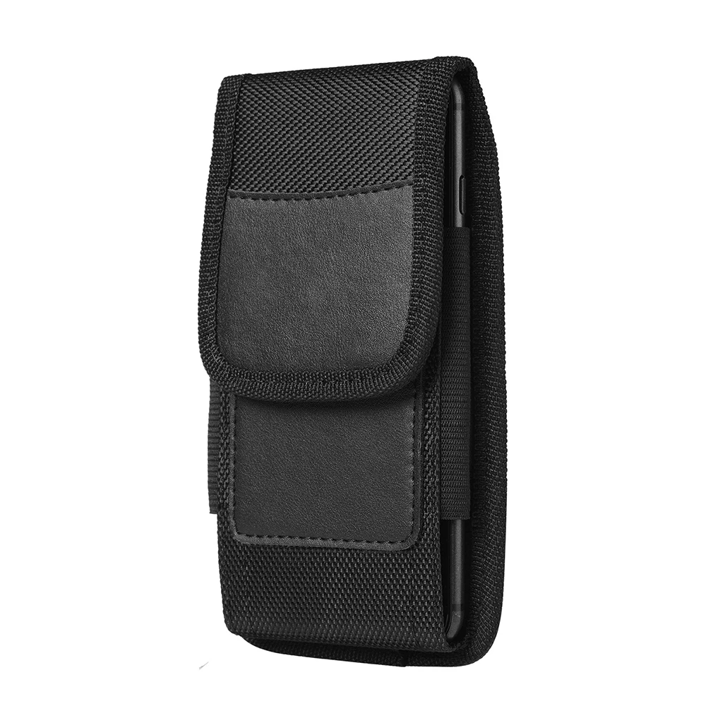 For Konrow Sky 55 Easy S55 S55P 2021 Sweet 55 Case Coolfive Plus Belt Clip Pouch Nylon Card Slot Nylon Flip Holster Waist bag