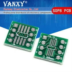 20PCS TSSOP8 SSOP8 SOP8 zu DIP8 PCB SOP-8 SOP Transfer Board DIP Pin Board Pitch Adapter