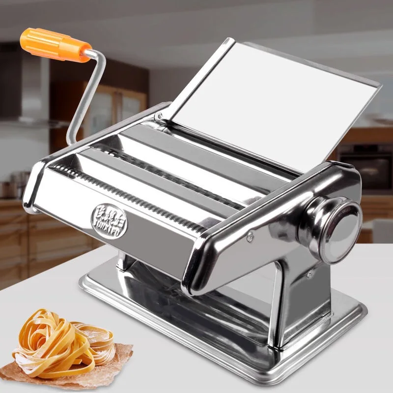 Two-Knife Noodle Pressing Machine Hand-Crank Household Moodle Pressing Machine Manual noodle Making Machine Noodle Pressing Nood