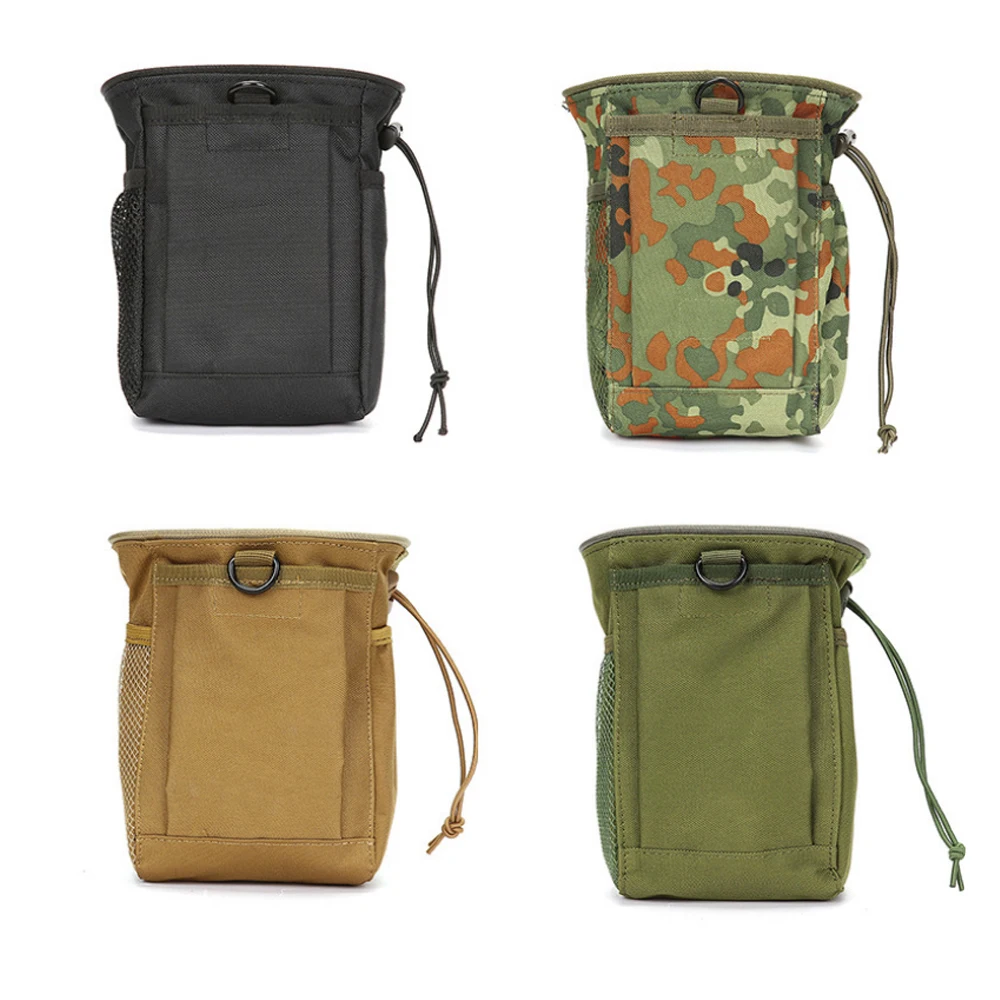 Tactical Magazine Recycling Molle EDC Bag Mag Outdoor Dump Pouch Sundries Utility Airsoft Multicam Hunting Tool Bag