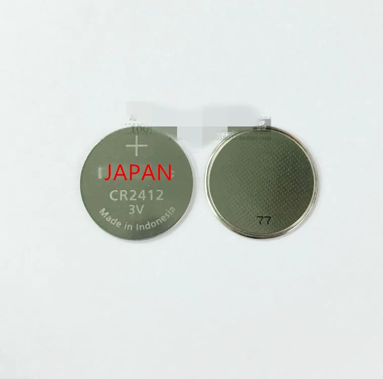 1/PCS LOT JAPAN CR2412 3V lithium battery for swatch watch battery for car controller CR 2412 100% new original