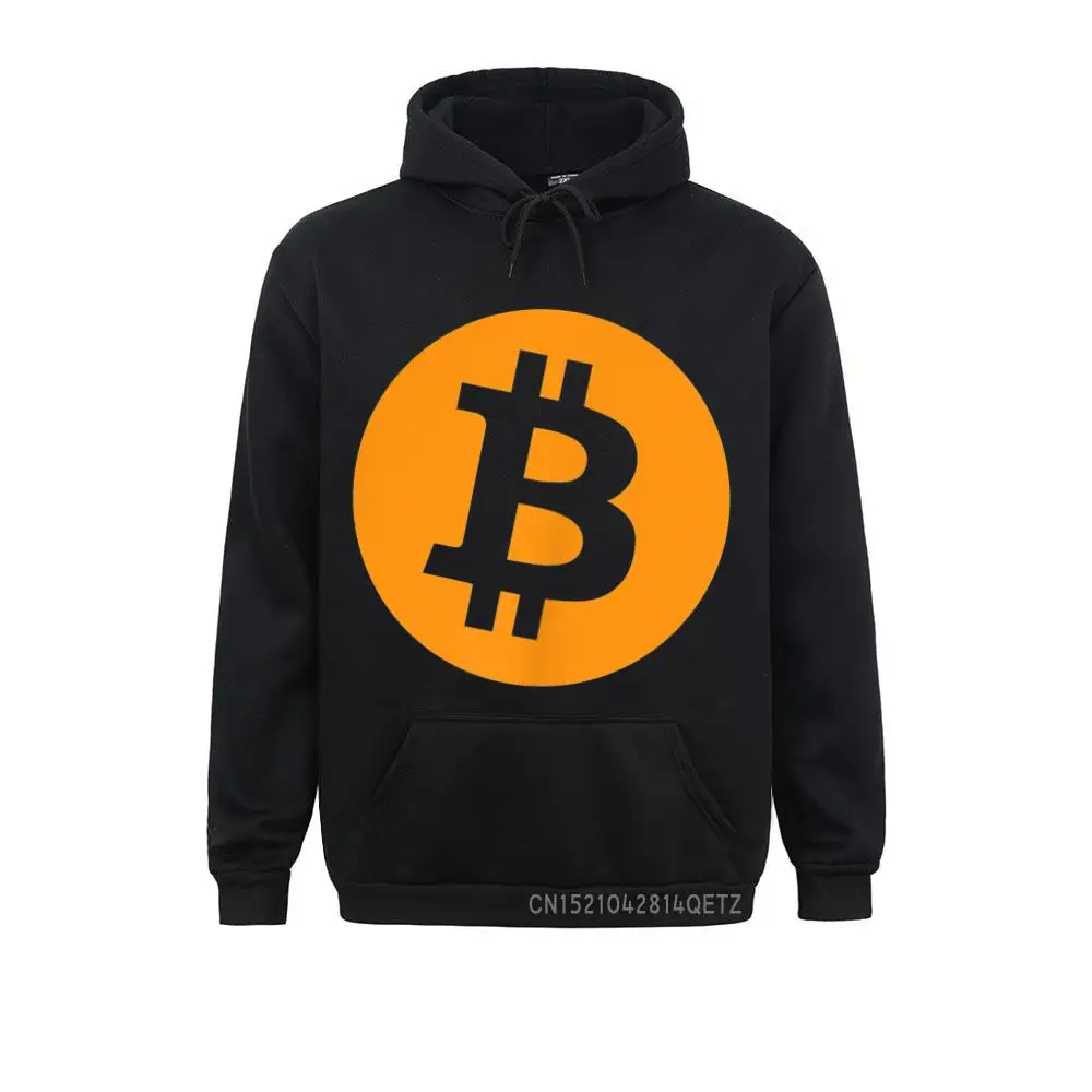 

2021 Bitcoin Logo Pocket Digital Currency Coin Blockchain Long Sleeve Sweatshirts Cozy Hoodies For Men Sportswears