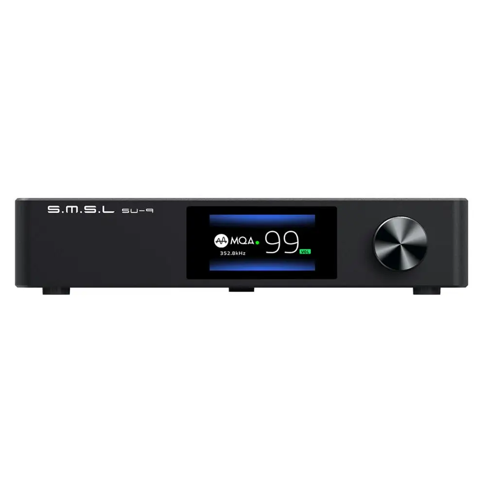 SMSL SU-9 MQA Audio DAC ES9038Pro 2nd Gen XMOS DSD512 PCM768kHz/32Bit Bluetooth 5.0 UAT LDAC USB Balanced Output Decoder