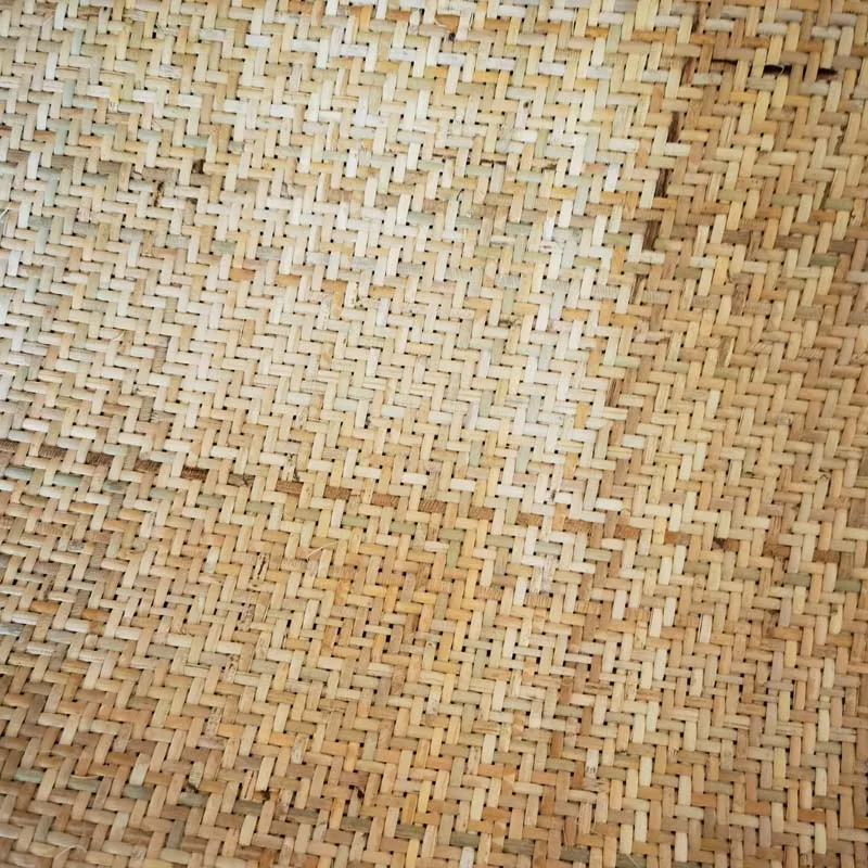 Light Yellow White Natural Indonesian Real Rattan Raw Material Mat Webbing Furniture Chair Table Ceiling Rattan Mimbre Por Metro