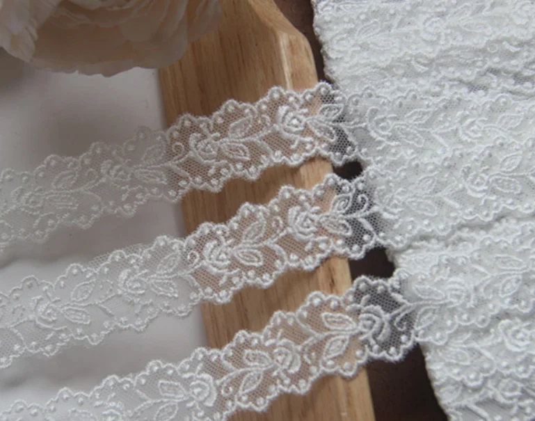 

1yard Width:2cm Fashion Rose Lace Exquisite Mesh Lace Manual DIY Garment Accessories(KK-855)