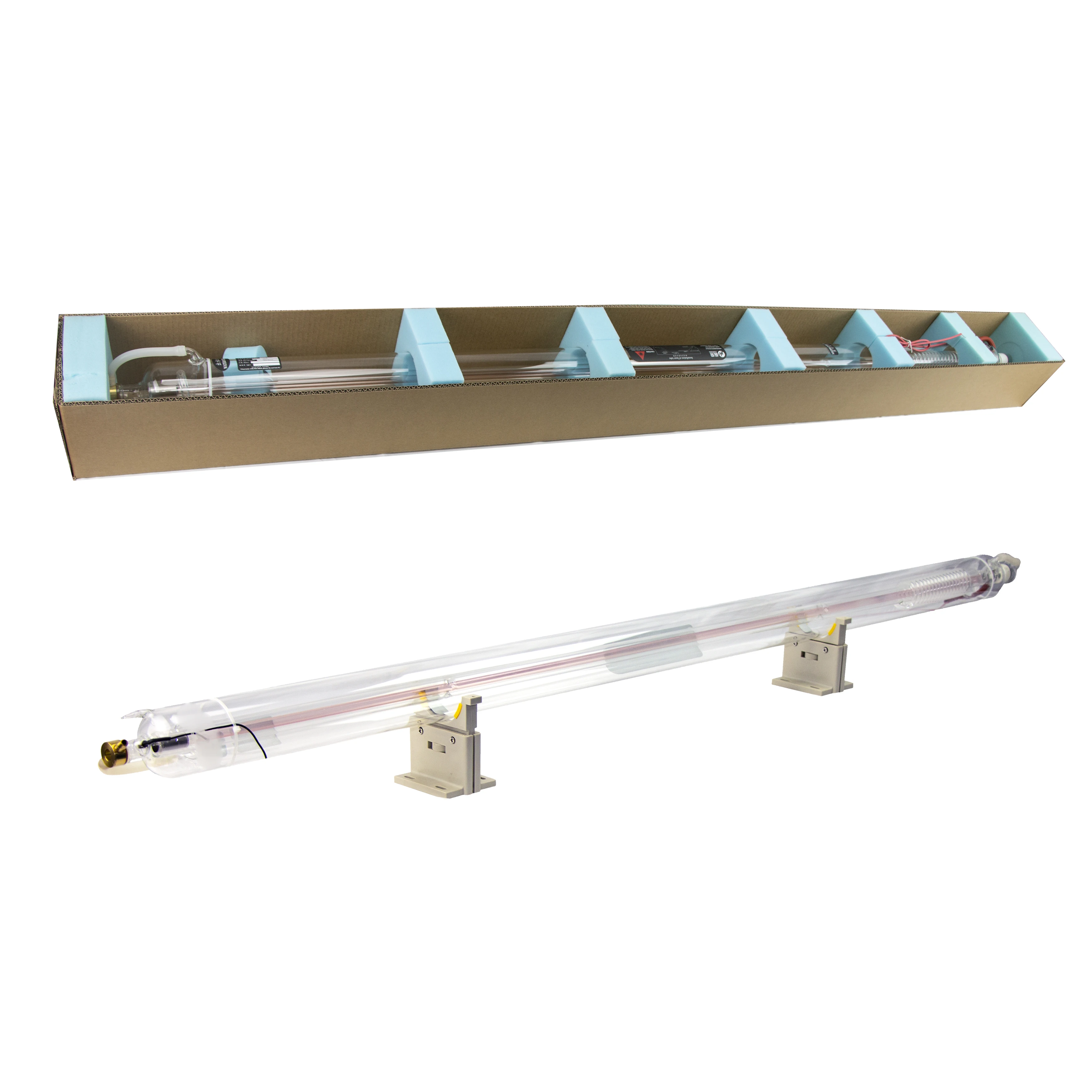 Tubo Laser Co2 150W tubo Laser in vetro 1850Mm diametro 80Mm per incisione Laser Co2 pallaong