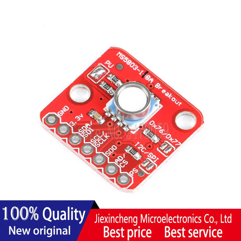 1PCS MS5803-01BA Hohe präzision wasserdichte flüssigkeit gas druck temperatur sensor modul