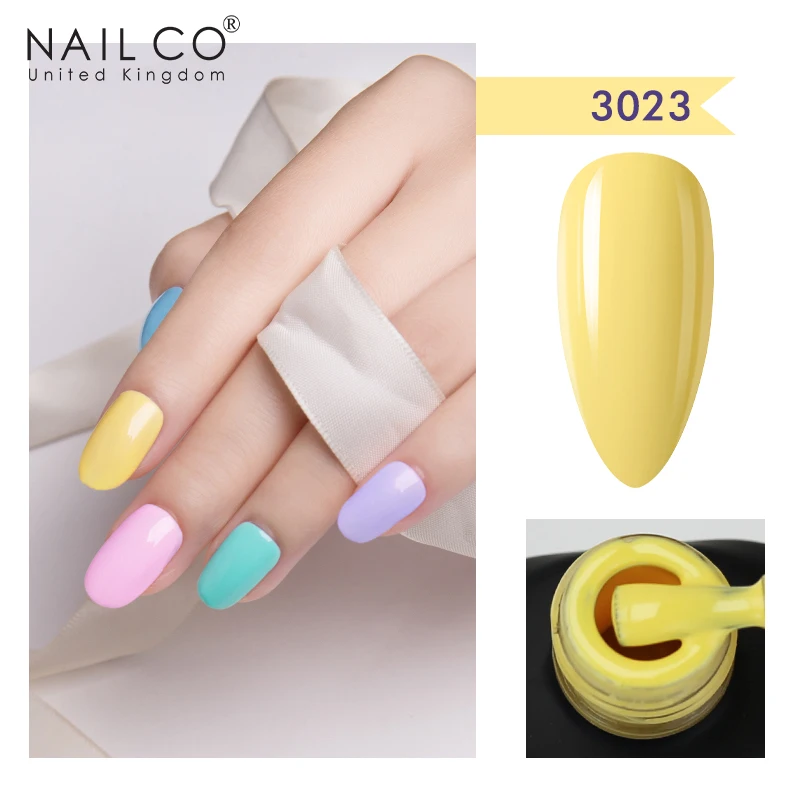 Nailco-半永久的なuvジェルマニキュア,89色,マニキュアとペディキュアの芸術,プロの供給,トップコート