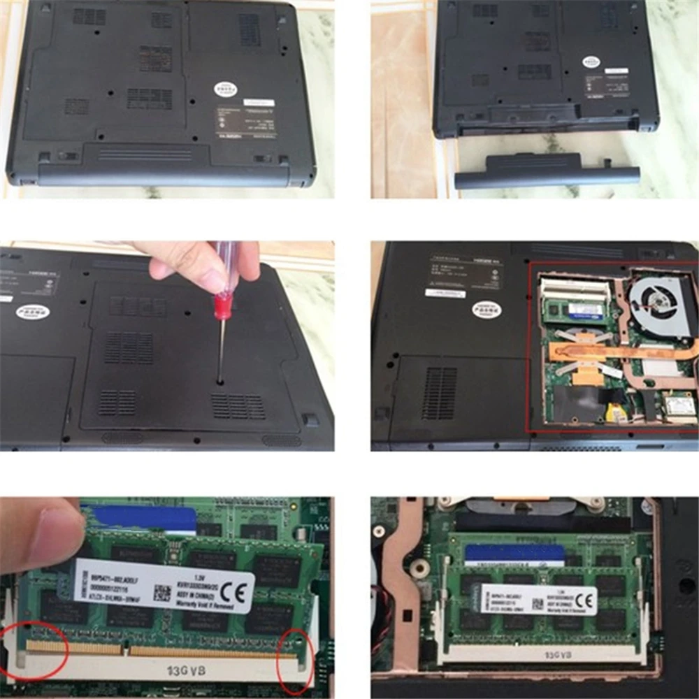 Le PC 2100 / DDR 266 MHz du SO-DIMM DDR1 de RAM de mémoire d'ordinateur portable 1GB 200 PIGNES pour l'ordinateur portable