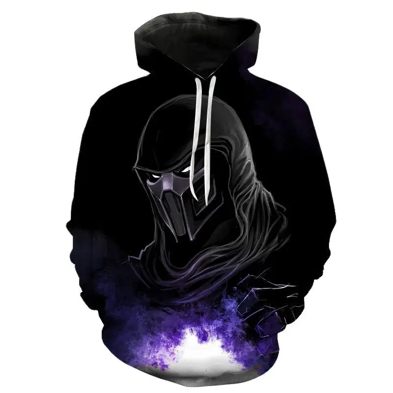 New Movie Mortal Kombat 3D Printed Hoodies Pullover Men Women Children Casual Sweatshirts Boy Girl Kids Fashion Streetwear Tops