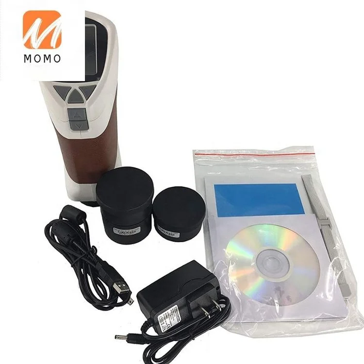 Digital LED Photo Portable Color Difference Tester Meter Chroma Meter Colorimeter 8mm CS200 CS210 CS220 CS with Chroma Value Lab