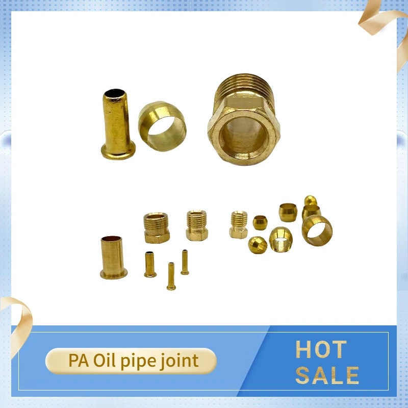 oil pipe PA  compression Sleeve PT /o-ring PB/thread Straight PA/ for centralized lubrication system/CNC machine centre